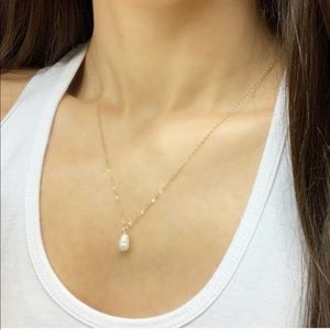 NWT KATY GINGER DESIGNS Pearl Necklace